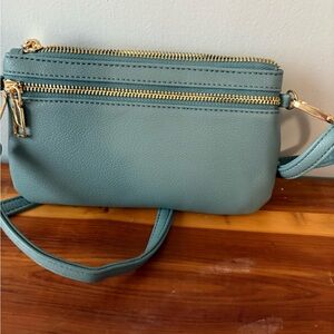 Blue Crossbody Bag